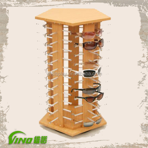 Bằng Gỗ Sunglass Display Đứng, Sunglasses Display Stands, Counter Sunglasses Chủ - Product Image 6