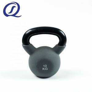 Pesas Rusas de Hierro Fundido Recubiertas de Neopreno para Gimnasio, Coloridas, de 4 Piezas, con Logotipo Personalizado, Venta al por Mayor de Fábrica - Product Image 5