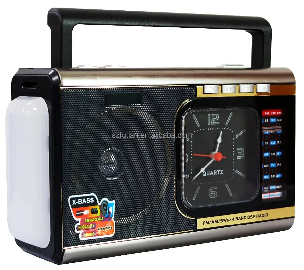 New Arrival AM/FM/SW1-2 four band portable radio