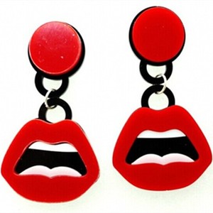 Boucles d'oreilles japonaises amusantes pour femme, boucle d'oreilles de style hip hop, boucles d'oreilles de fête pour les filles - Product Image 3