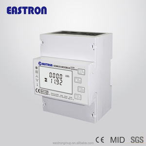 Medidores de Energía Inteligentes Trifásicos Multifunción <span class=keywords><strong>SDM630</strong></span>, Medidor Eléctrico de Carril DIN con Pantalla LCD - Product Image 2