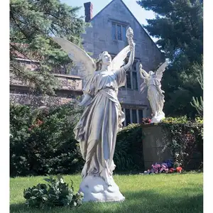 Top kwaliteit tuinmeubelen angel standbeelden groothandel