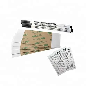 Kit de limpieza <span class=keywords><strong>CTEK</strong></span> compatible con la impresora de tarjetas HDP5000 86003 con 2 bolígrafos de limpieza y 10 tarjetas adhesivas - Product Image 1
