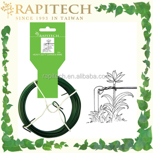 Alambre de jardín recubierto de PVC de 15M resistente, suministros de jardín de primera calidad - Product Image 2