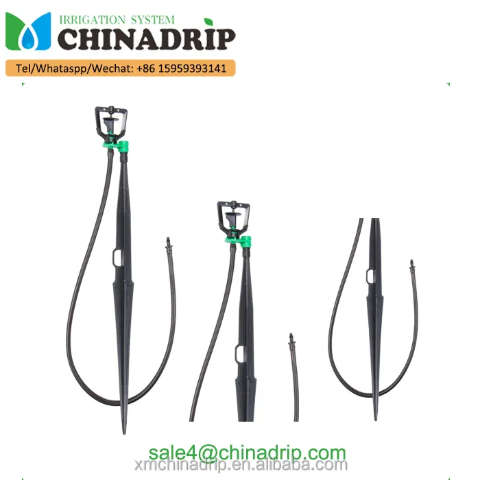 Drip irrigation water system Dynamic Mini Sprinkler with Stake Assembly water system