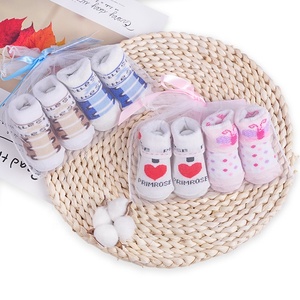 Bộ 2 Đôi Cho Trẻ Sơ Sinh Siêu Mềm Cotton Đầy Màu Sắc Sock Baby Dễ Thương - Product Image 2