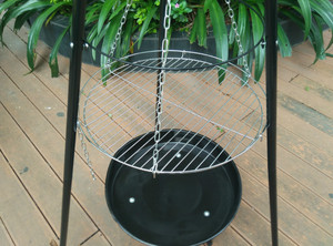 Tripod Charcoal Grills Swing <strong>BBQ</strong> Grills Steel Kettle <strong>Bbq</strong> Garden Accessories <strong>Fire</strong> <strong>Pit</strong> Outdoor - Product Image 5