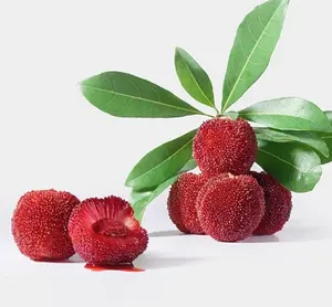 Yangmei Fresh IQF Bayberry Frozen Waxberry, untuk Jus Toping Jam Puree