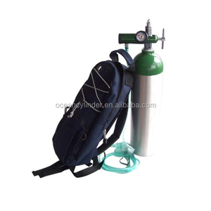 M22/2216Psi servis basınç tıbbi oksijen silindiri oksijen regülatörü ve çanta - Product Image 2