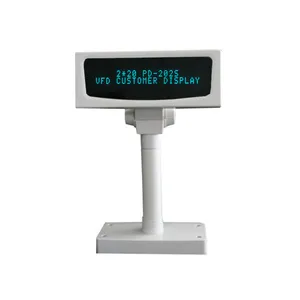 VFD LCD 客户显示器 POS 客户显示器与立场白色或黑色可用