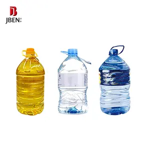 Máquina de soplado de botellas de plástico pet, automática, de 5L, para aceite de cacahuete y agua