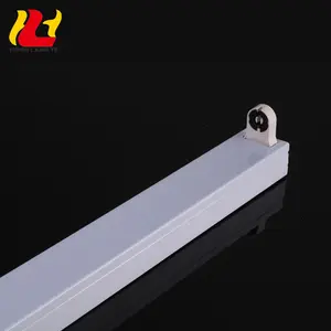 Trần Treo Trong Nhà Chống Thấm Sắt Phẳng Phản Xạ 4Ft 5Ft 220V 1X18W 20W 22W 30W T8 T5 Ống Đơn 4 Chân Đèn Led Cố Định