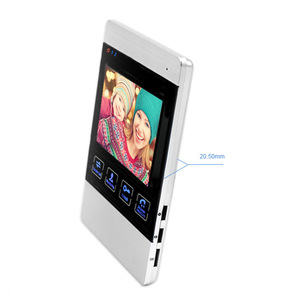Intercomunicador de <span class=keywords><strong>videoportero</strong></span> con pantalla TFT de 7 "con cámara con orificio para alfiler para Villa Home - Product Image 5