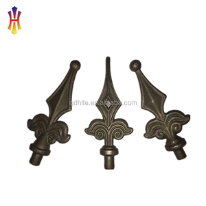 Lance en fonte décorative en <span class=keywords><strong>fer</strong></span> forgé avec modélisation 3D, design écologique et imperméable <span class=keywords><strong>pour</strong></span> <span class=keywords><strong>portail</strong></span> - Product Image 3