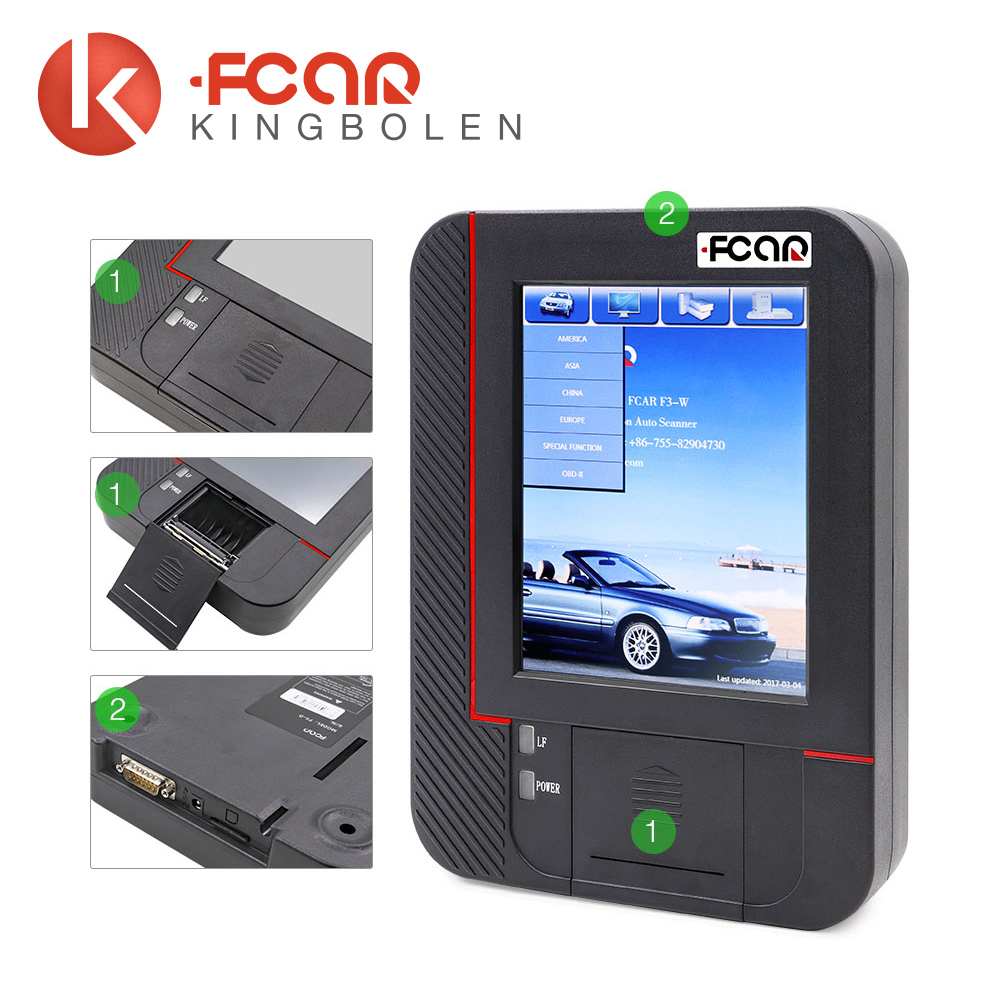 FCAR F3-M 24 В OBD2 грузовик диагностический сканер для scania
