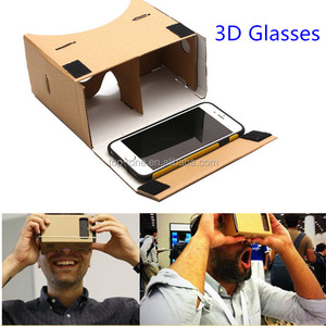 DIY <span class=keywords><strong>GOOGLE</strong></span> Cardboard <span class=keywords><strong>VR</strong></span> Virtual Reality 3D glass for <span class=keywords><strong>iphone</strong></span> smartphone <span class=keywords><strong>Google</strong></span> - Product Image 1