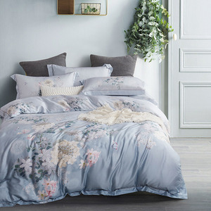 Nhà Máy Giá Thấp Trực Tiếp Cung Cấp Giường Tencel Sheets Bedding Set 300Tc - Product Image 1