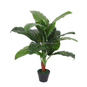 <span class=keywords><strong>Planta</strong></span> artificial <span class=keywords><strong>de</strong></span> <span class=keywords><strong>elefante</strong></span> para decoración del hogar, árbol <span class=keywords><strong>de</strong></span> dieffenbachia, venta al por mayor, 2021 - Product Image 1