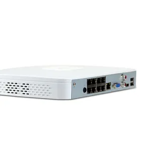 8 ערוץ 8PoE 1U 1HDD NVR 4k 8MP IP מצלמה רשת וידאו מקליט NVR4108-8P-4KS2/L