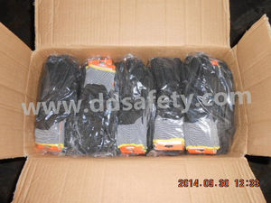 Nylon and spandex coated black high technology's off <span class=keywords><strong>foam</strong></span> nitrile on Palm gloves-DNN712 - Product Image 6
