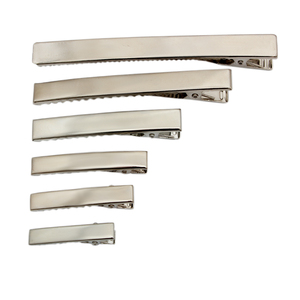 Metalen Platte <span class=keywords><strong>Alligator</strong></span> Prong Haarclips Boog Ambachten Haar Accessoires <span class=keywords><strong>Clips</strong></span> - Product Image 1