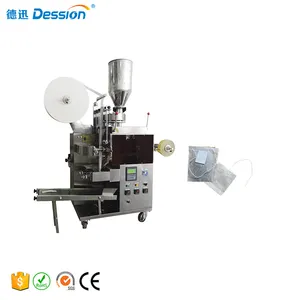 high speed double chamber tea rope bag packing machine with envelope cafe tea packaging machinery