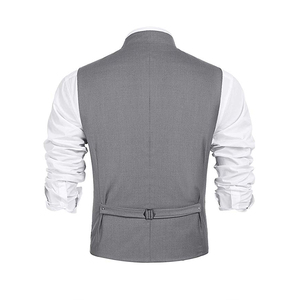 Costume bordeaux de qualité supérieure pour hommes <span class=keywords><strong>Gilet</strong></span> pour hommes Nouveauté Hommes <span class=keywords><strong>Gilet</strong></span> <span class=keywords><strong>Gilet</strong></span> - Product Image 3