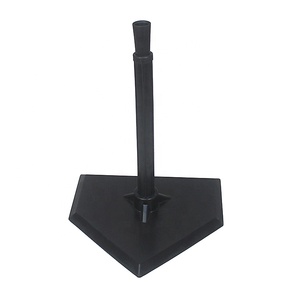 Tee <span class=keywords><strong>de</strong></span> frappe en caoutchouc réglable à 5 trous pour l'entraînement au baseball/softball, robuste, durable, couleur personnalisée, logo personnalisé, taille personnalisée - Product Image 3