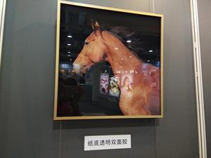 Cinta de doble cara acrílica transparente óptica L & B, rollo de película adhesiva de doble cara para laminación en frío PET para rejillas de imágenes, letreros de ventana - Product Image 5