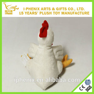 blanco promocional de la felpa <span class=keywords><strong>lindo</strong></span> juguete del <span class=keywords><strong>pollo</strong></span> - Product Image 4