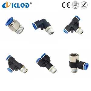 Low Price High Quality Pneumatic Fitting BSPT BSP NPT Thread Male Quick Connector