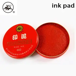 Tùy chỉnh kích thước màu đỏ mực dán sử dụng cho con dấu vân tay ink pad cho con dấu tem