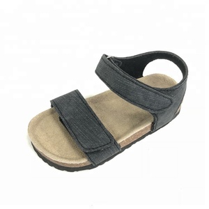 Sandales décontractées pour enfants garçons avec semelle en liège et semelle intérieure en daim de vache, design unique - Product Image 3
