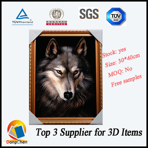 Agent voulait <span class=keywords><strong>3d</strong></span> image <span class=keywords><strong>loup</strong></span> 2015 nouveau design - Product Image 6