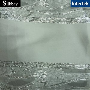 9mm <strong>Silk</strong> Metallic Chiffon <strong>Fabric</strong> Lurex <strong>Fabric</strong> - Product Image 3