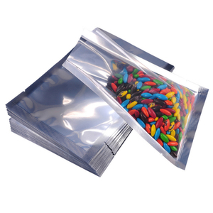 Poly Papier D'aluminium de Trois Côtés Scellable Sac D'emballage En Plastique De Qualité Alimentaire Pour Aliments Sous Vide - Product Image 4