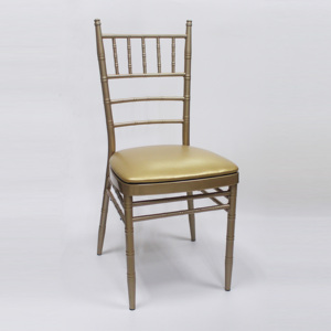 Chaise Chiavari en or bon marché pour les événements, vente en gros de meubles d'hôtel, banquet, restaurant, salle à manger, jardin, design empilable, chaise de mariage - Product Image 3