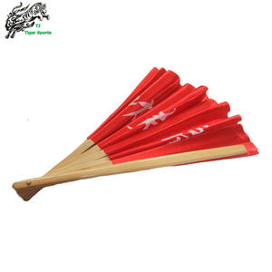 พัดไม้ไผ่ผ้าไหมมีโลโก้กำหนดเองสำหรับกังฟูการฝึกศิลปะการต่อสู้แบบดั้งเดิมของจีนระดับไฮเอนด์ - Product Image 4