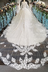 Robe de mariée en gros, style russe, avec appliques, robe de bal - Product Image 5