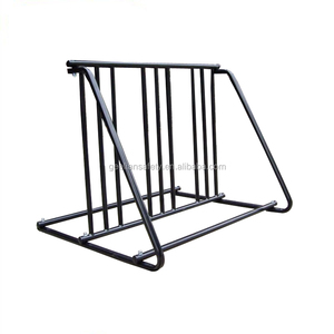 Étagère murale de vtt en acier noir, support robuste pour vélo électrique, en acier inoxydable, nouveau Design - Product Image 2