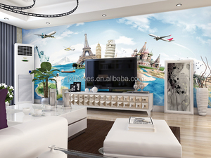 Papel Tapiz Mural Moderno con Paisaje Natural y Urbano en 3D para Sofá y Pared <span class=keywords><strong>de</strong></span> Fondo <span class=keywords><strong>de</strong></span> <span class=keywords><strong>TV</strong></span> - Product Image 3