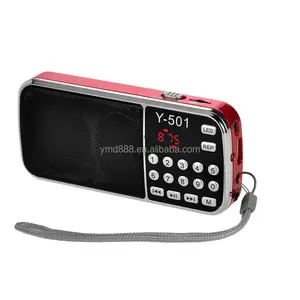 Lecteur de musique mp3 portable, avec mini haut-parleur, radio, fonction spéciale