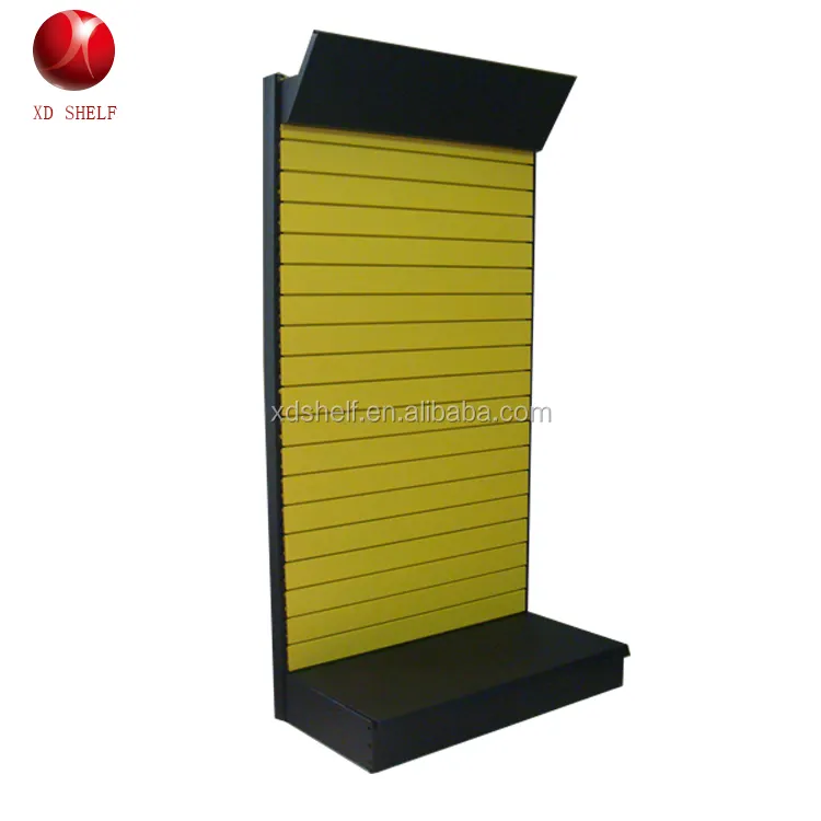 Slat Rak Display Peralatan Panel Dinding, Rak Pajangan Toko