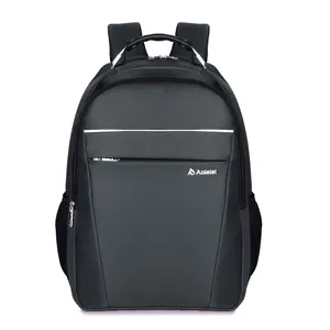 Venta al por mayor barato durable de viaje impermeable de nylon bolsa de ordenador portátil de hombro del campus de ocio bolsa mochila