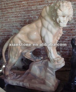 Venta al por mayor de la fábrica de mármol Tigre estatua - Product Image 5