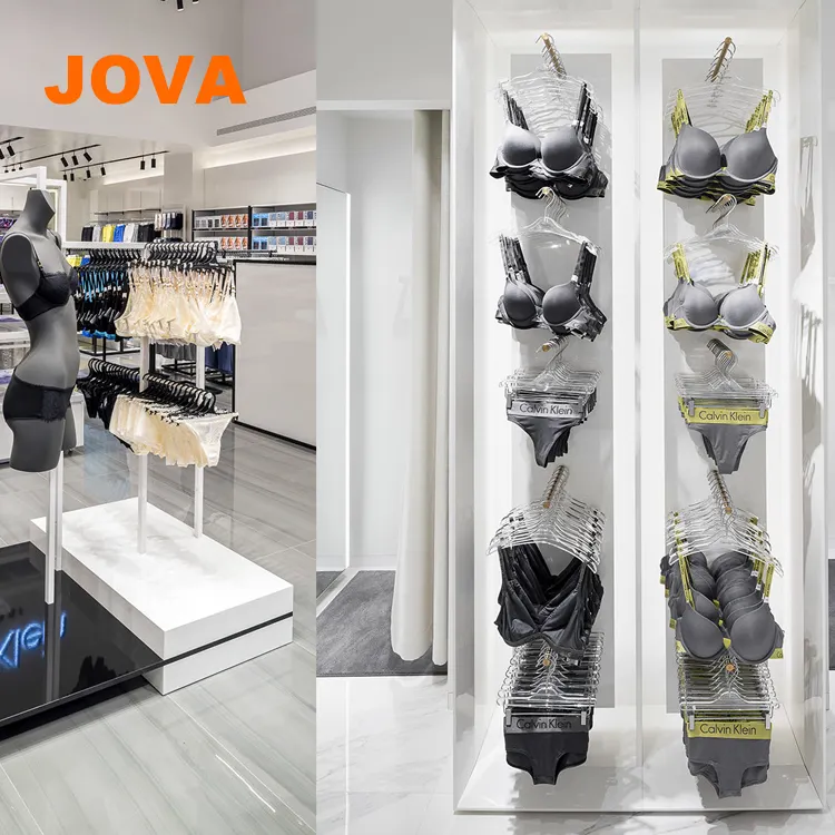 Customized Decoration For Underwear Shop Underwear Display Shelf