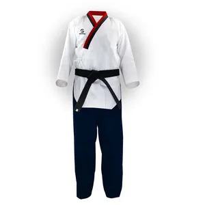 Uniforme de Taekwondo japonais pour enfants et adultes, uniforme léger pour étudiants karaté Gi, dessin animé, uniforme de Taekwondo Ultra léger