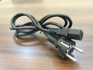 Ticaret güvencesi tedarikçisi ücretsiz örnek iec 60320 c13 kablosu c15 elektrik uzatma kablosu ile güç tak