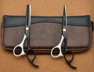 314# 5.5'' Brand Jason Factory Price Hairdressing Scissors 6CR Barbers Cutting Scissors Thinning Shears Hair Scissors