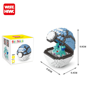 Bán Sỉ Gạch Mini Bằng Nhựa Bóng Chọc Hoạt Hình Cho Thú Cưng Khối Xếp Hình Cho Trẻ Em - Product Image 5